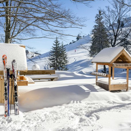Blick auf die Skipiste von der Br&ouml;sel Alm aus, &copy; im-web.de/ Kur- und Tourist-Info Bayrischzell