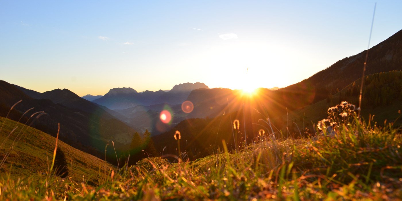 Sonnenaufgang Sudelfeld Bayrischzell, © Florian Liebenstein