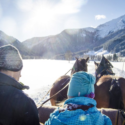 Pferdeschlittenfahrten Geitau, &copy; Florian Liebenstein