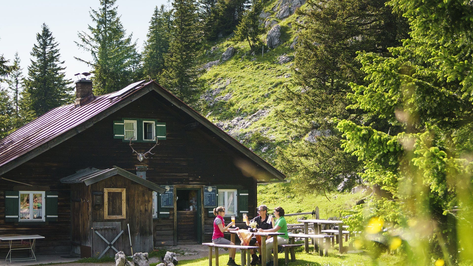 Almen Hütten Bayrischzell, © Dietmar Denger