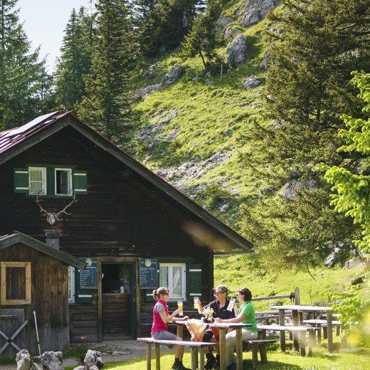 Almen Hütten Bayrischzell, © Dietmar Denger