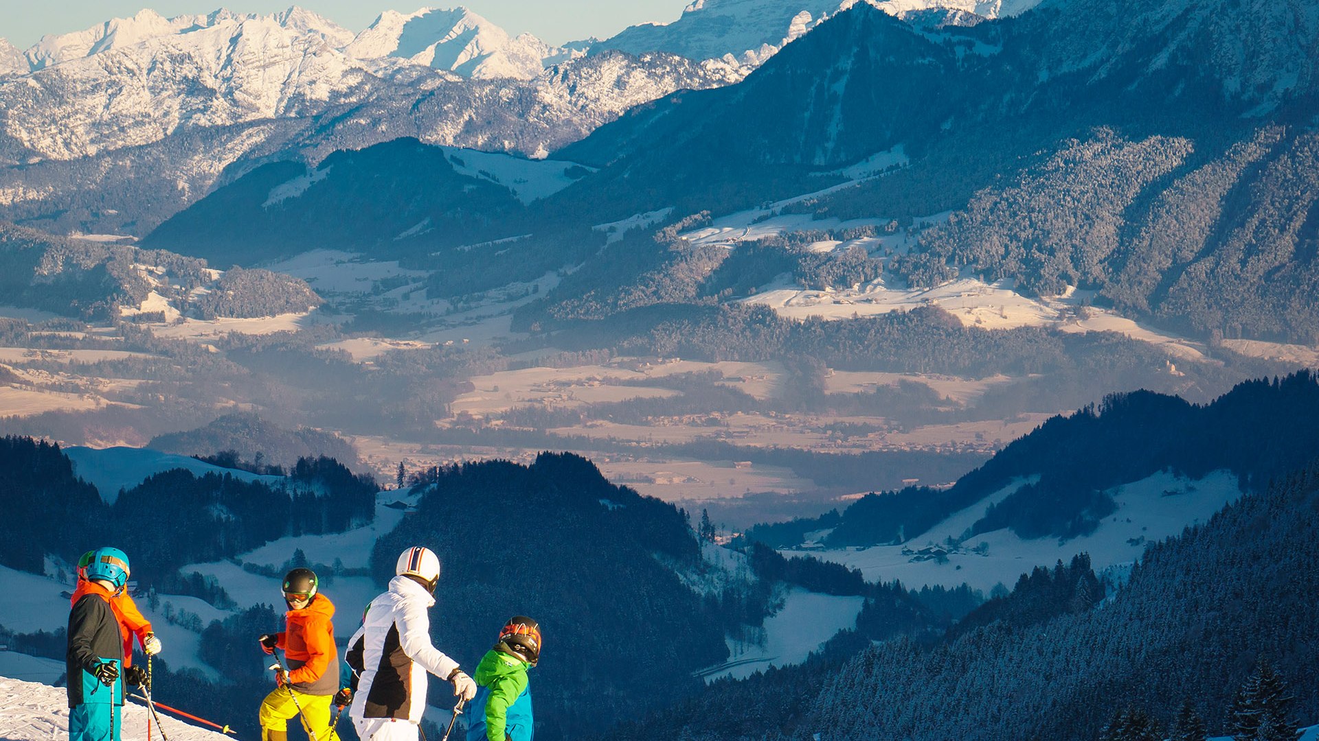 Skifahren Oberbayern Bayrischzell, © Dietmar Denger