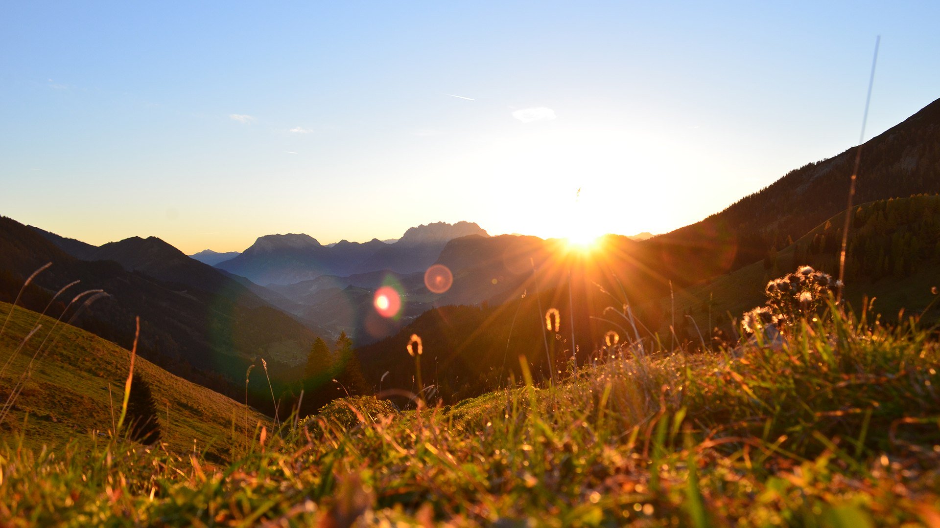 Sonnenaufgang Sudelfeld Bayrischzell, © Florian Liebenstein