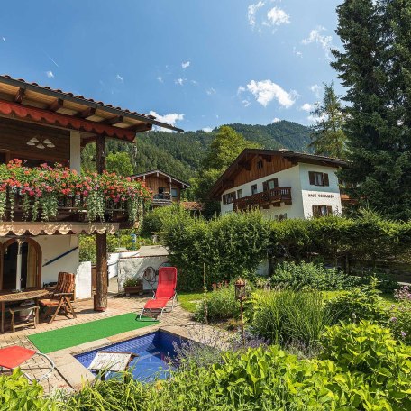 Garten von Landhaus Renata, © im-web.de/ Tourist-Information Bayrischzell