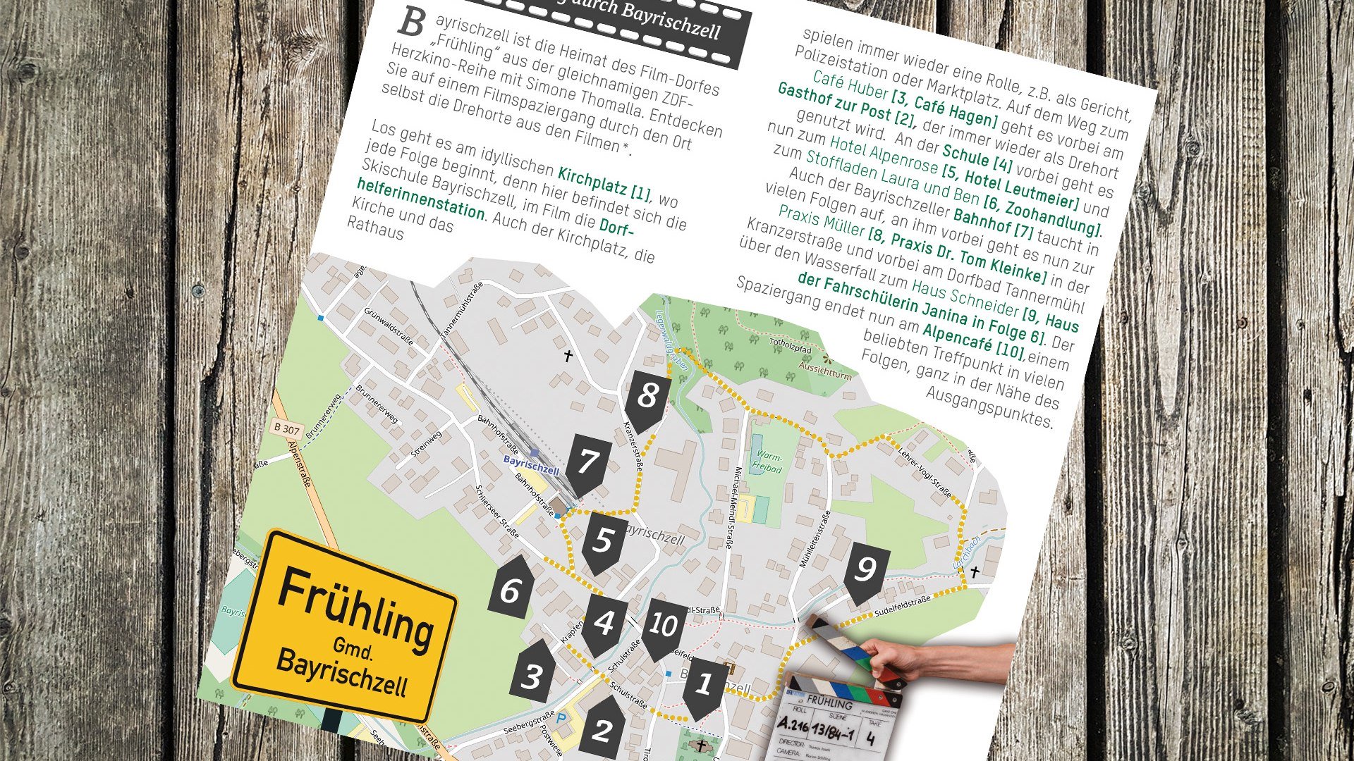 Filmspaziergang Frühling Flyer, © Alpenregion Tegernsee Schliersee Filmspaziergang Frühling Flyer, © Alpenregion Tegernsee Schliersee