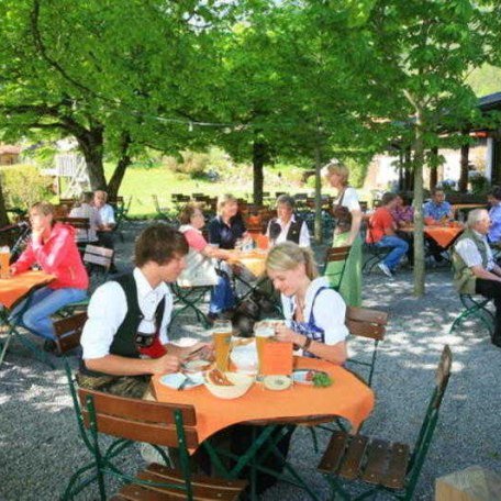 Biergarten, © im-web.de/ Tourist-Information Bayrischzell