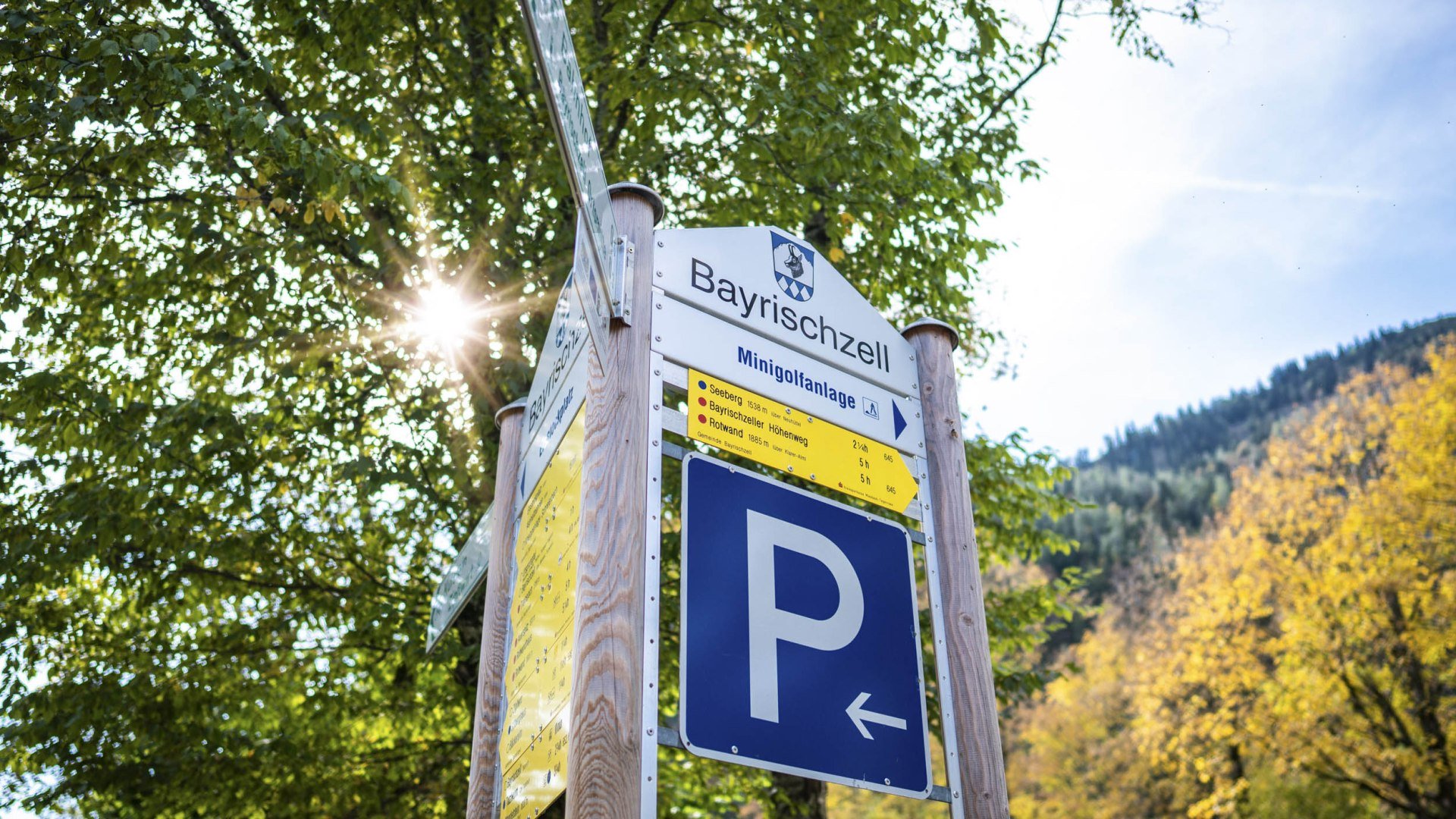 Parkpl&auml;tze Bayrischzell, &copy; Dietmar Denger