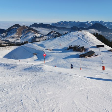 Skigebiet Sudelfeld mit Blick auf die Walleralm und Speckalm, &copy; im-web.de/ Kur- und Tourist-Info Bayrischzell